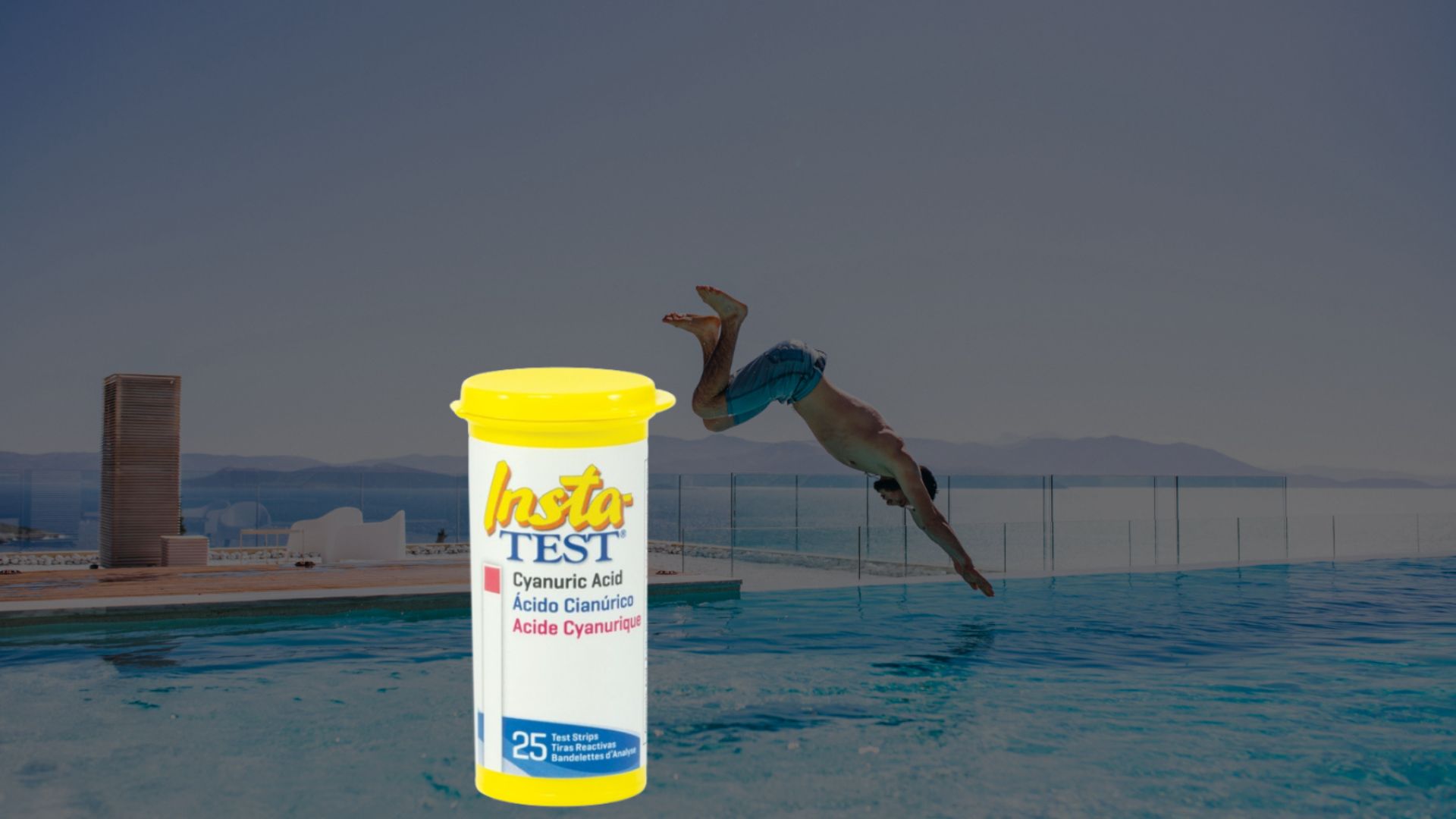 Instantly Test Your Pool’s Stabilizer Levels with Insta-TEST® Cyanuric Acid Test Strips