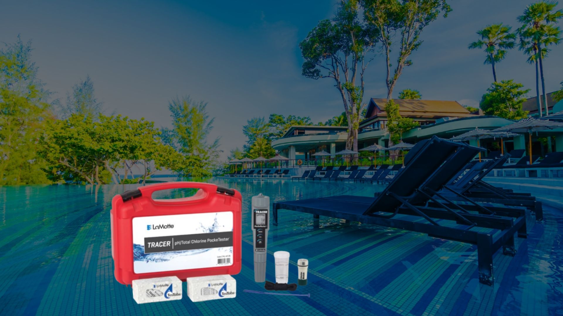 Master Your Pool Chemistry with the LaMotte pH / Total Chlorine TRACER PockeTester™ Kit