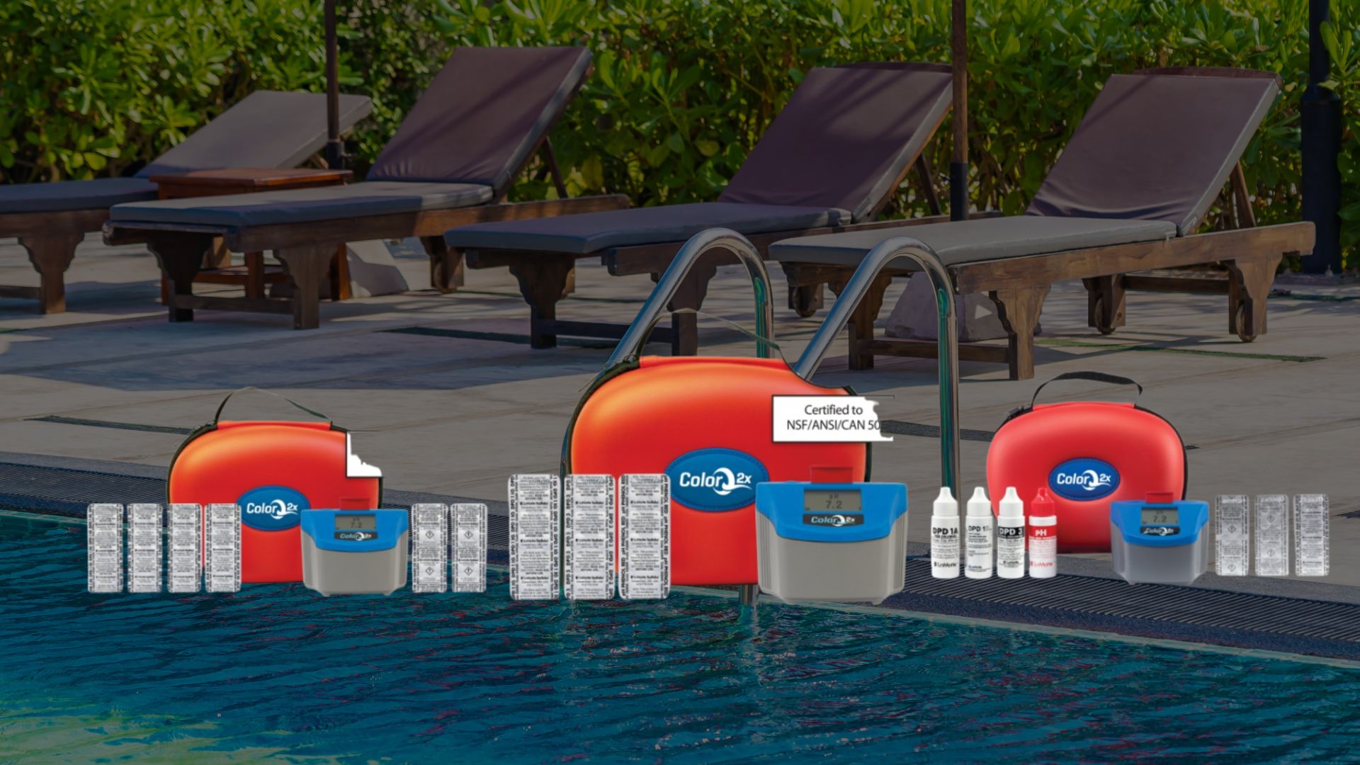 Precision at Poolside: ColorQ® 2x Leads Pool Water Test kit in Australia